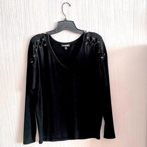 Express Sweaters Black